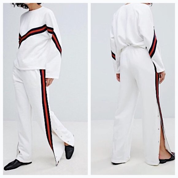 Evidnt Striped Detail Sweatshirt - Picture 1 of 8